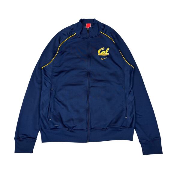 Vintage Nike Cal Berkeley Jacket Men's Large Full Zip - Picture 1 of 11